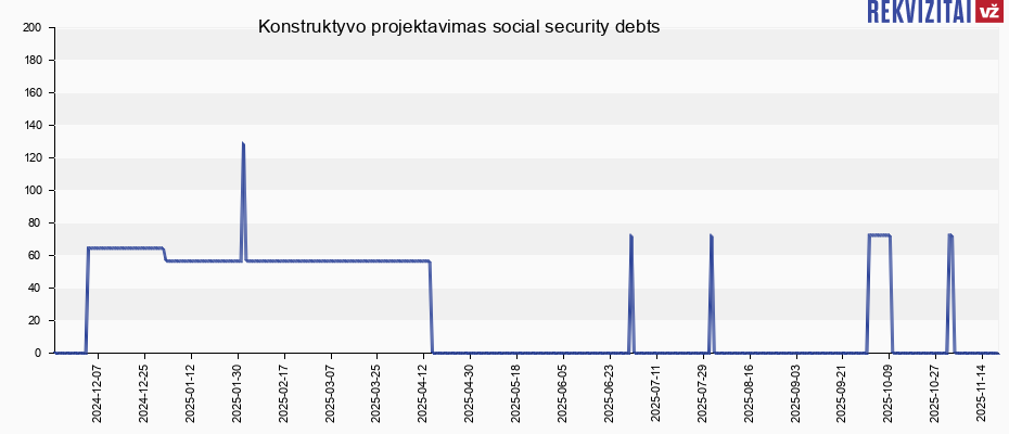 Konstruktyvo projektavimas social security debts