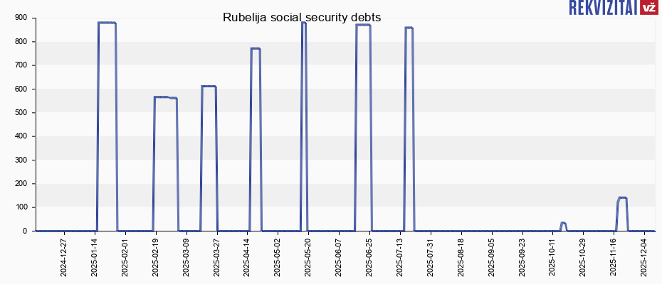 Rubelija social security debts