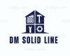 Dm solid line, MB logotype