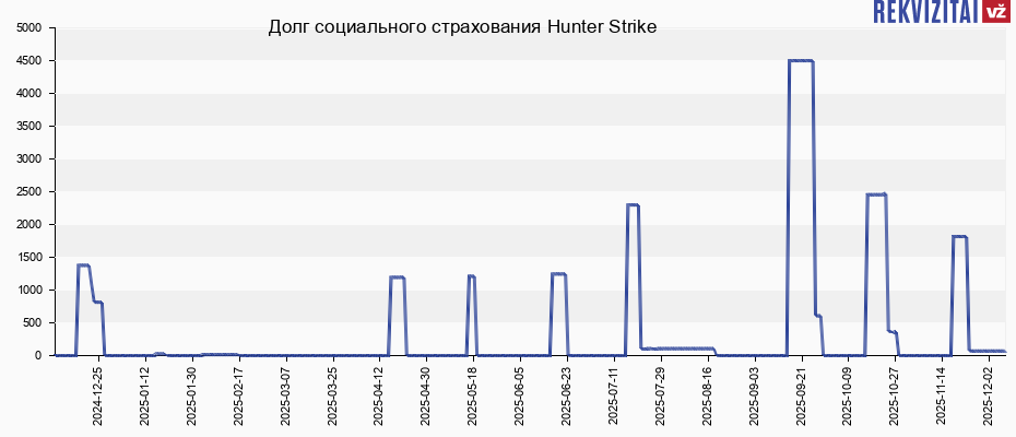 Долг социального страхования Hunter Strike Долг социального страхования Hunter Strike