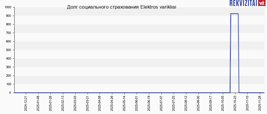 Долг социального страхования Elektros varikliai