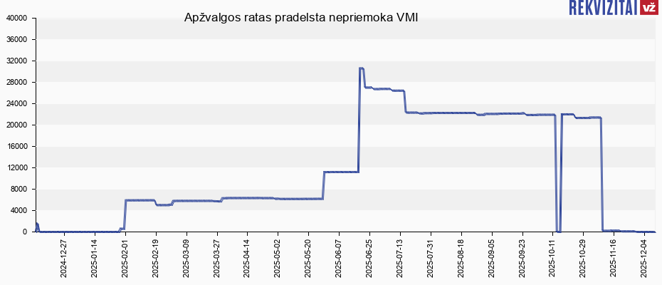 Apžvalgos ratas pradelsta nepriemoka VMI