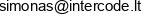 Inter Code Email address